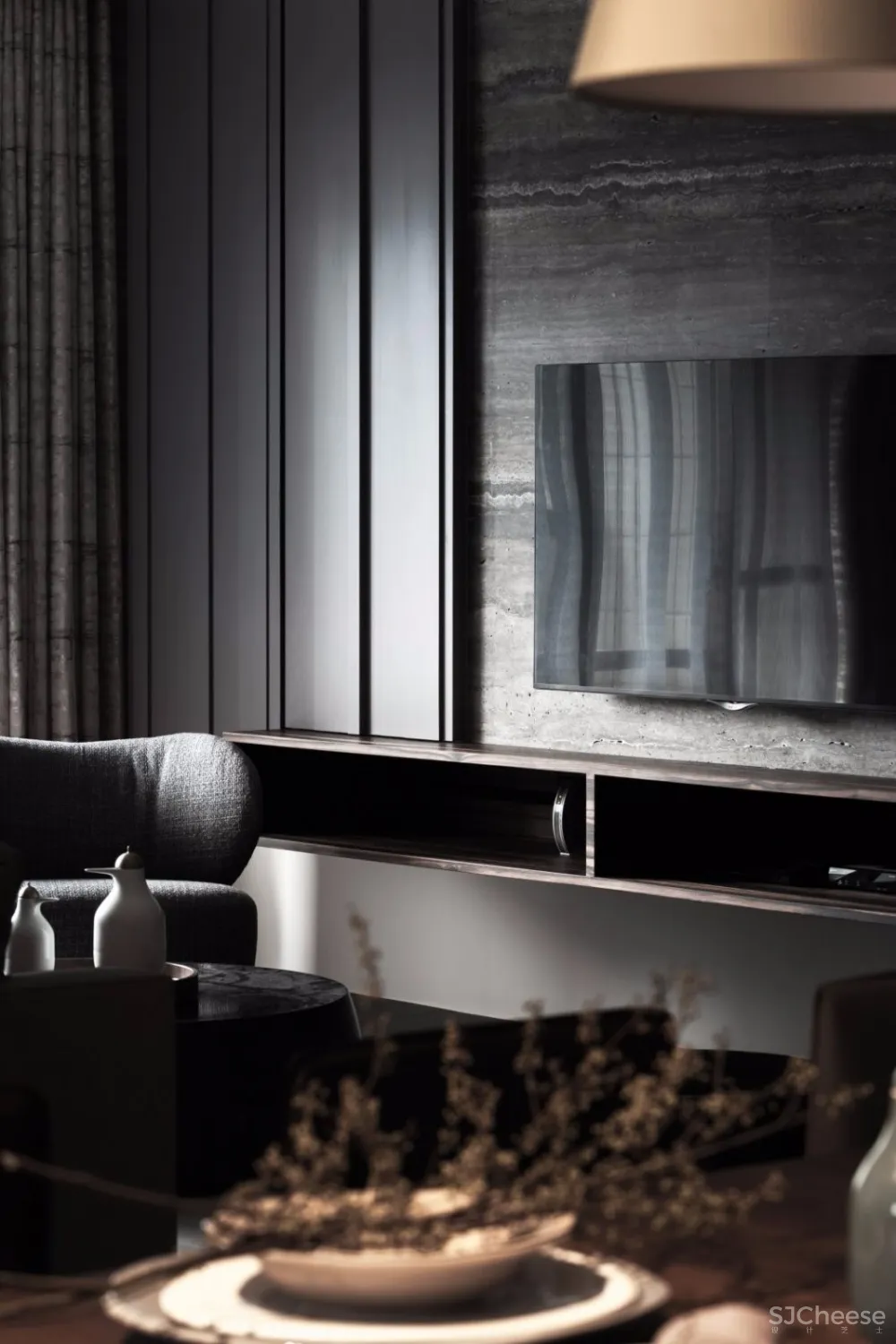 132 ㎡Luxury in Serenity公寓设计 | 馥阁设计 首