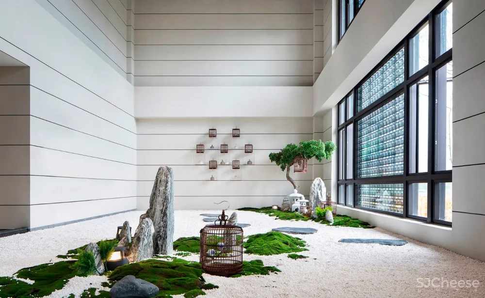 建发·首院售楼会所：山水成画，抒写风雅文韵 | 创时空设计