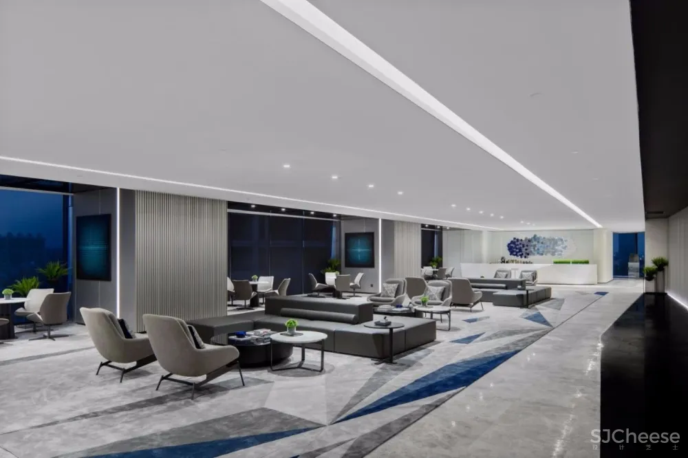 新作| 超高颜值办公设计,全感官空间艺术营造 首