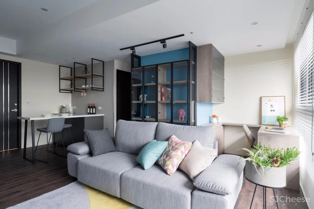 109㎡现代都会宅 | 橙果创意国际设计