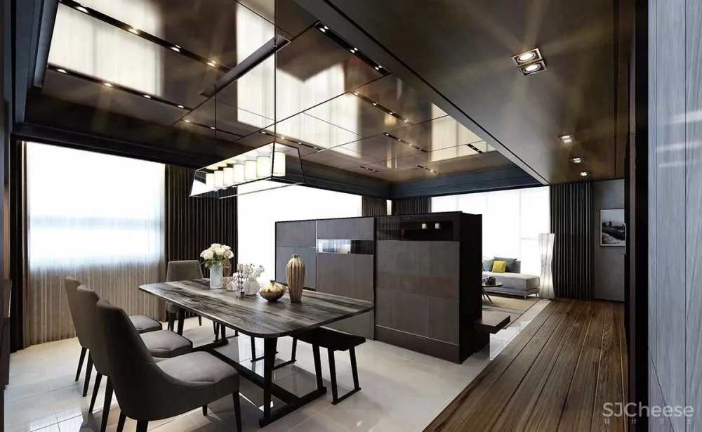 198㎡现代风格住宅 | 优士盟整合设计