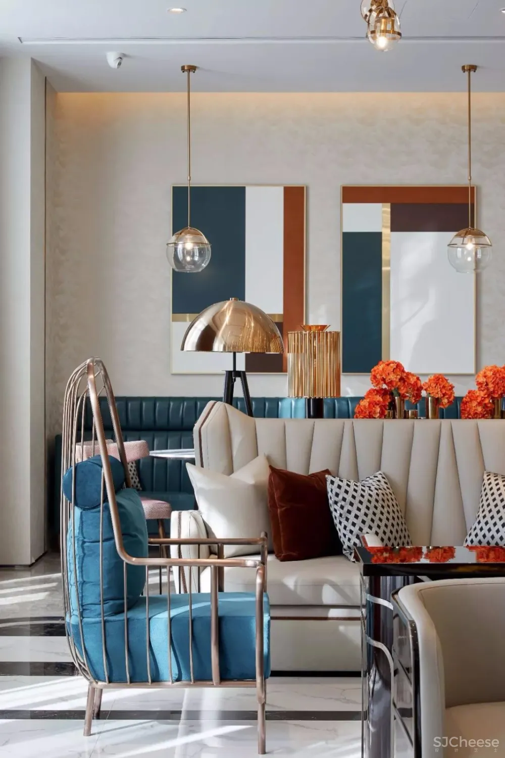 摩登、个性、艺术感,用浓郁色彩碰撞出高贵的气质!| 集艾设计