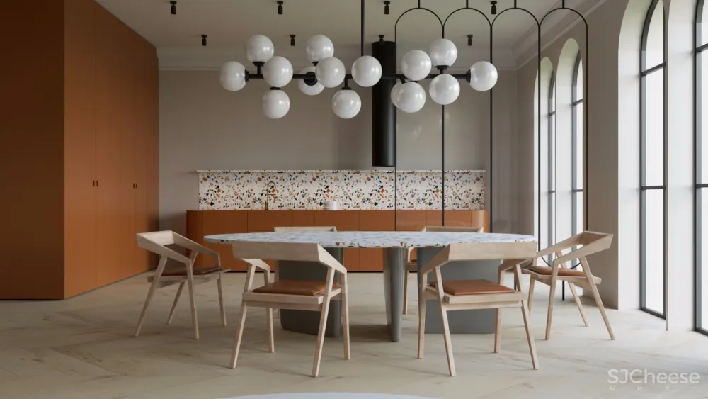 橙色季节，极简住宅设计 | INNOI Design 首