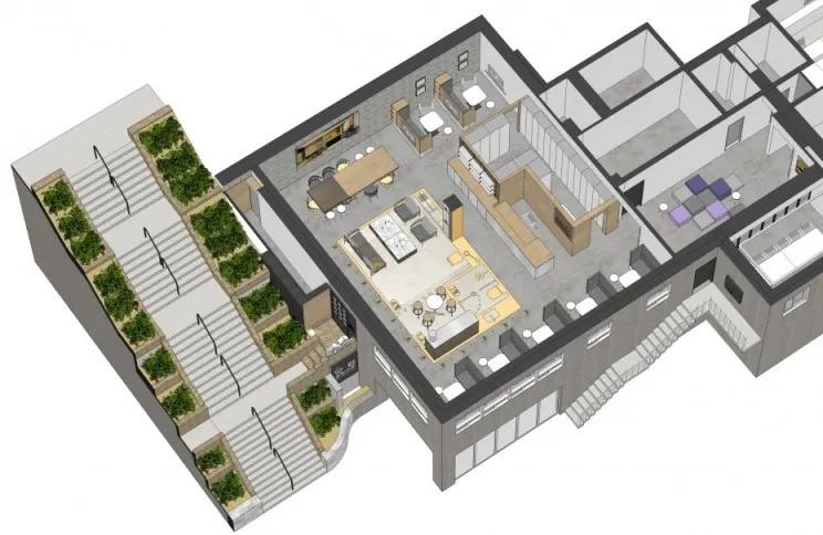 韩国房地产中介公司办公中心 | Design Studio INTU:NE