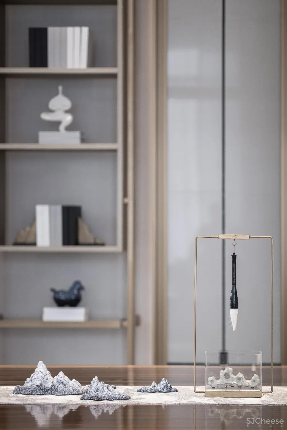 【JMJ设计】1000m²东方美学湛江远洋城售楼部 首