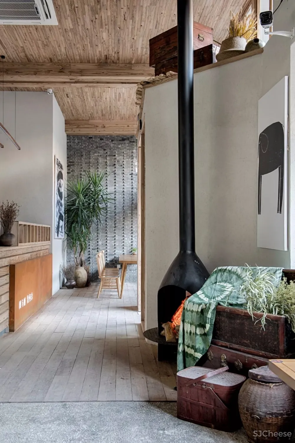 花添酒帝——舒适自然系餐厅 | 素说设计机构