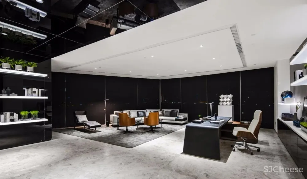 新作| 超高颜值办公设计,全感官空间艺术营造 首