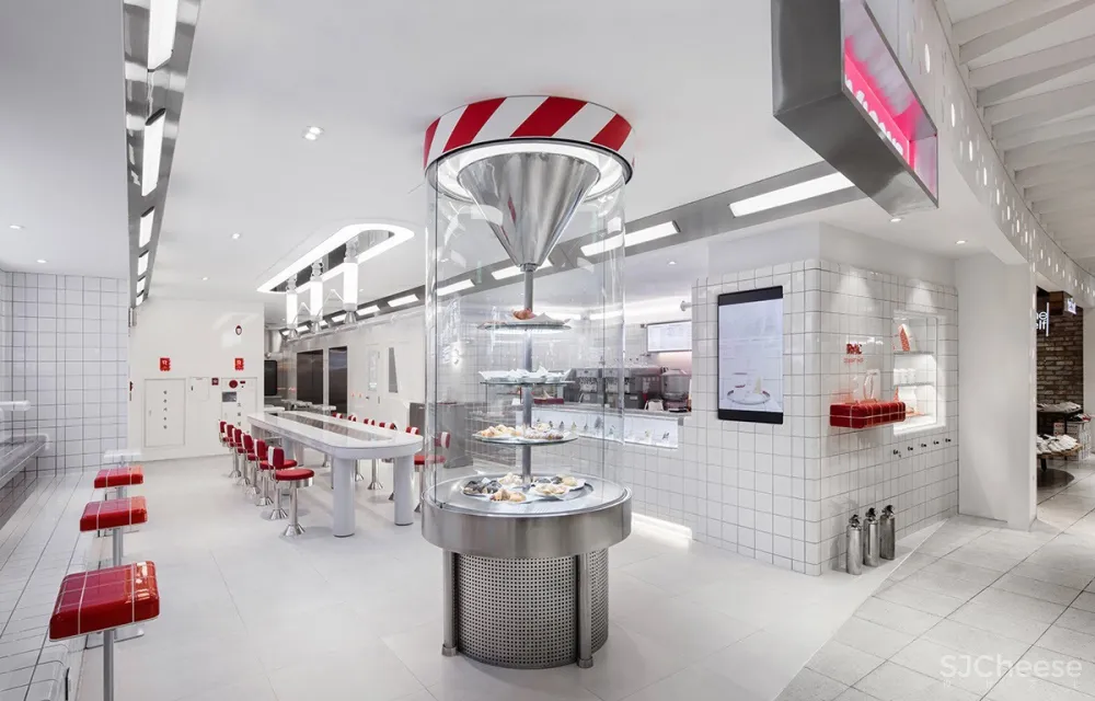 首尔86㎡Remicone 冰淇淋&甜点店 | Betwin Space Design