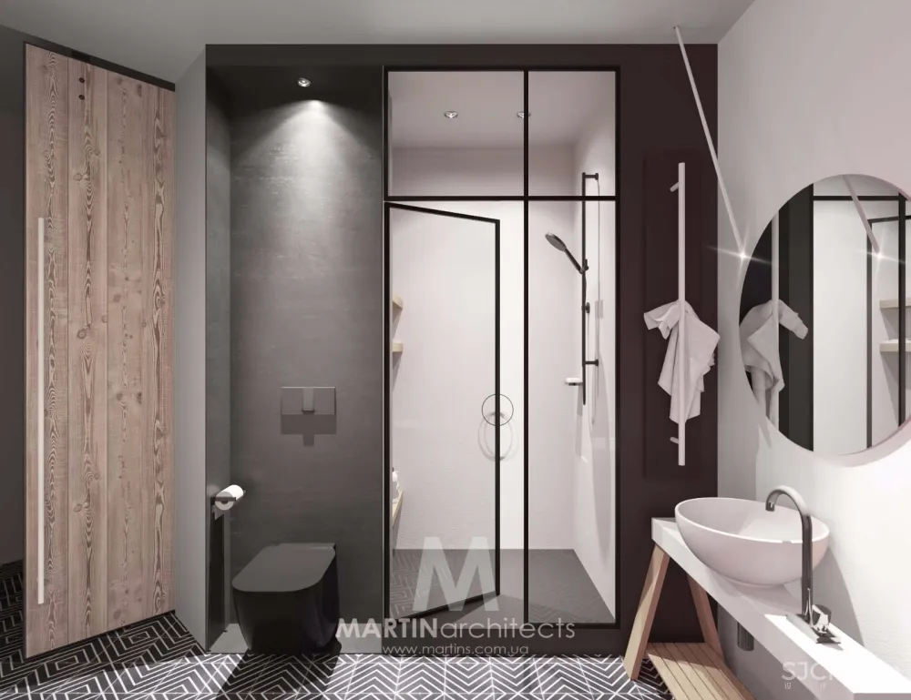 橘红+灰，活力清新公寓 | Martin architects