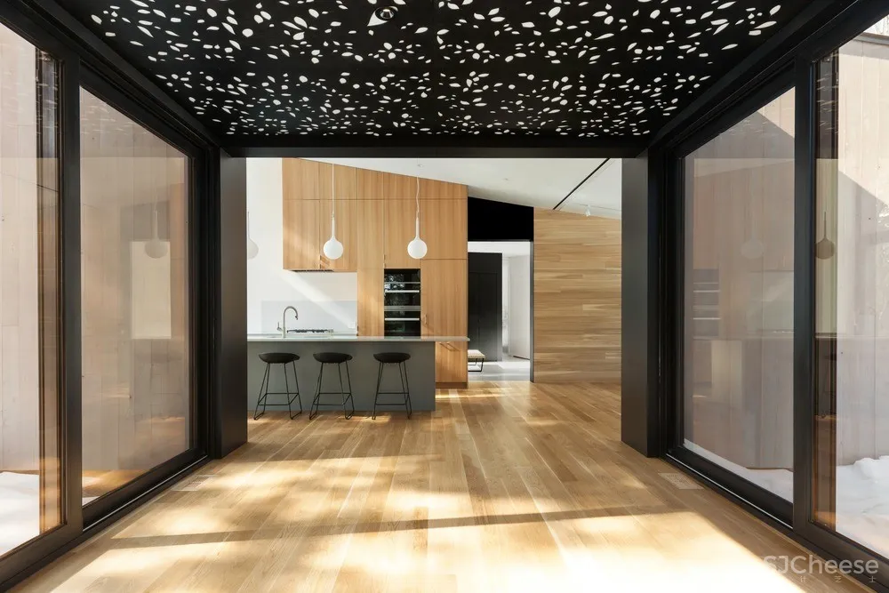 YH2 Architecture | 蒙特利尔的三亭住宅 首