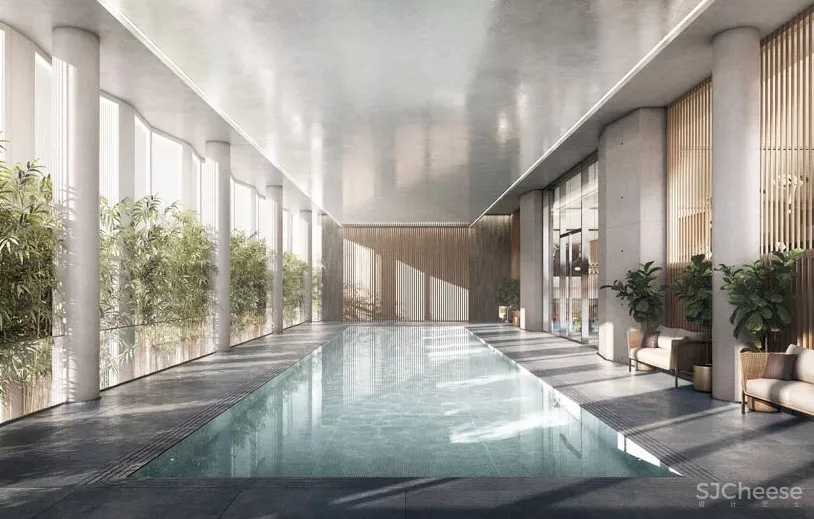 诺曼·福斯特设计最苗条的公寓楼, 样板房走起了简约奢华风!