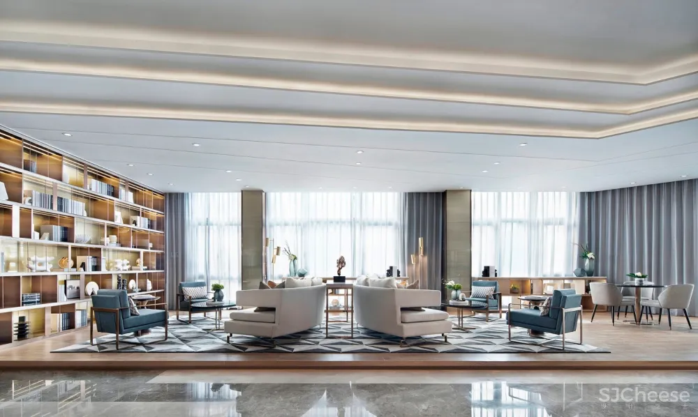 中海世纪荟售楼处，NEW ART DECO的诗意景观 | 本则设计