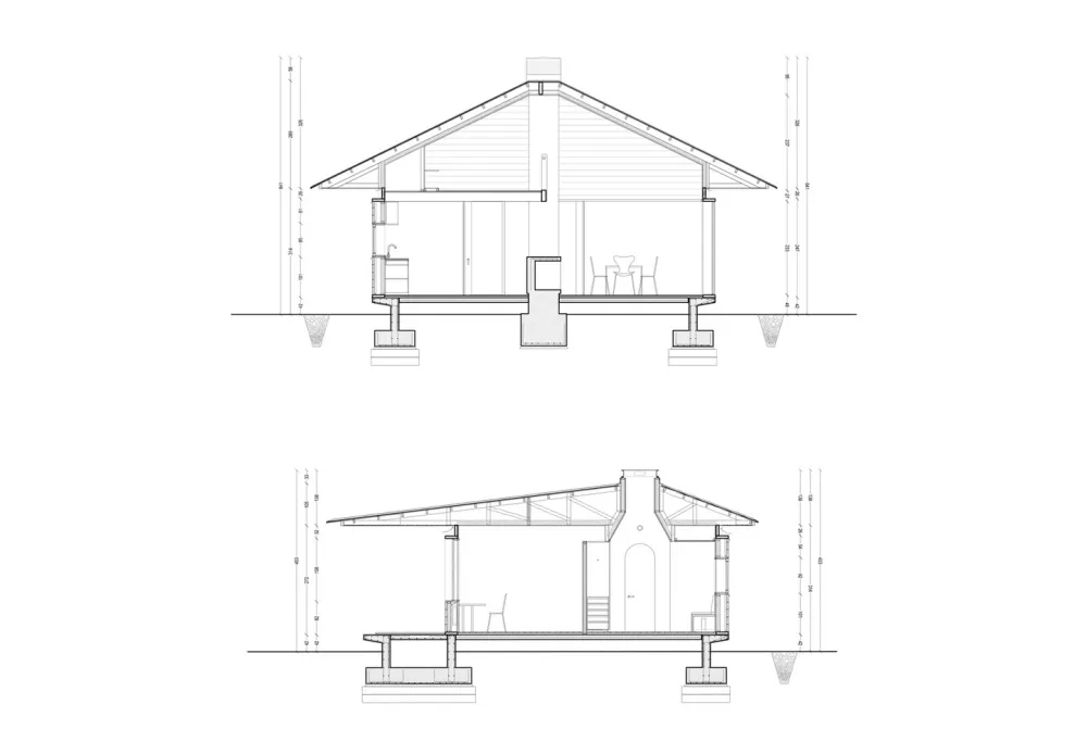 浅色郊区住宅II / Amunategui Valdes Architects