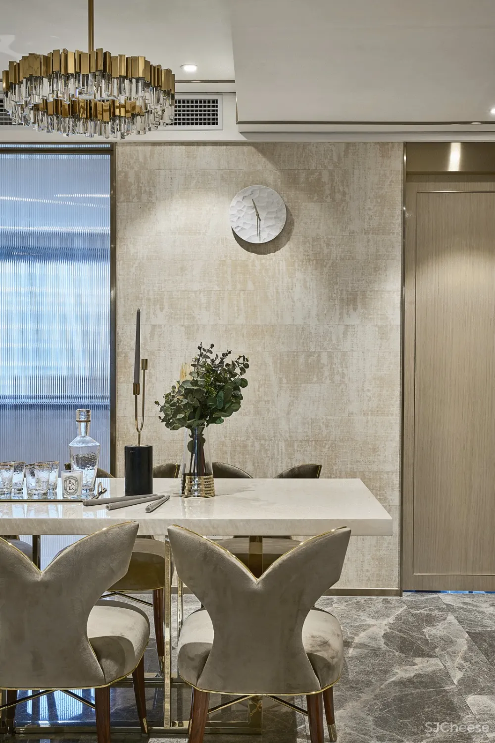 【力设计新作】轻奢美式平层家装设计方案