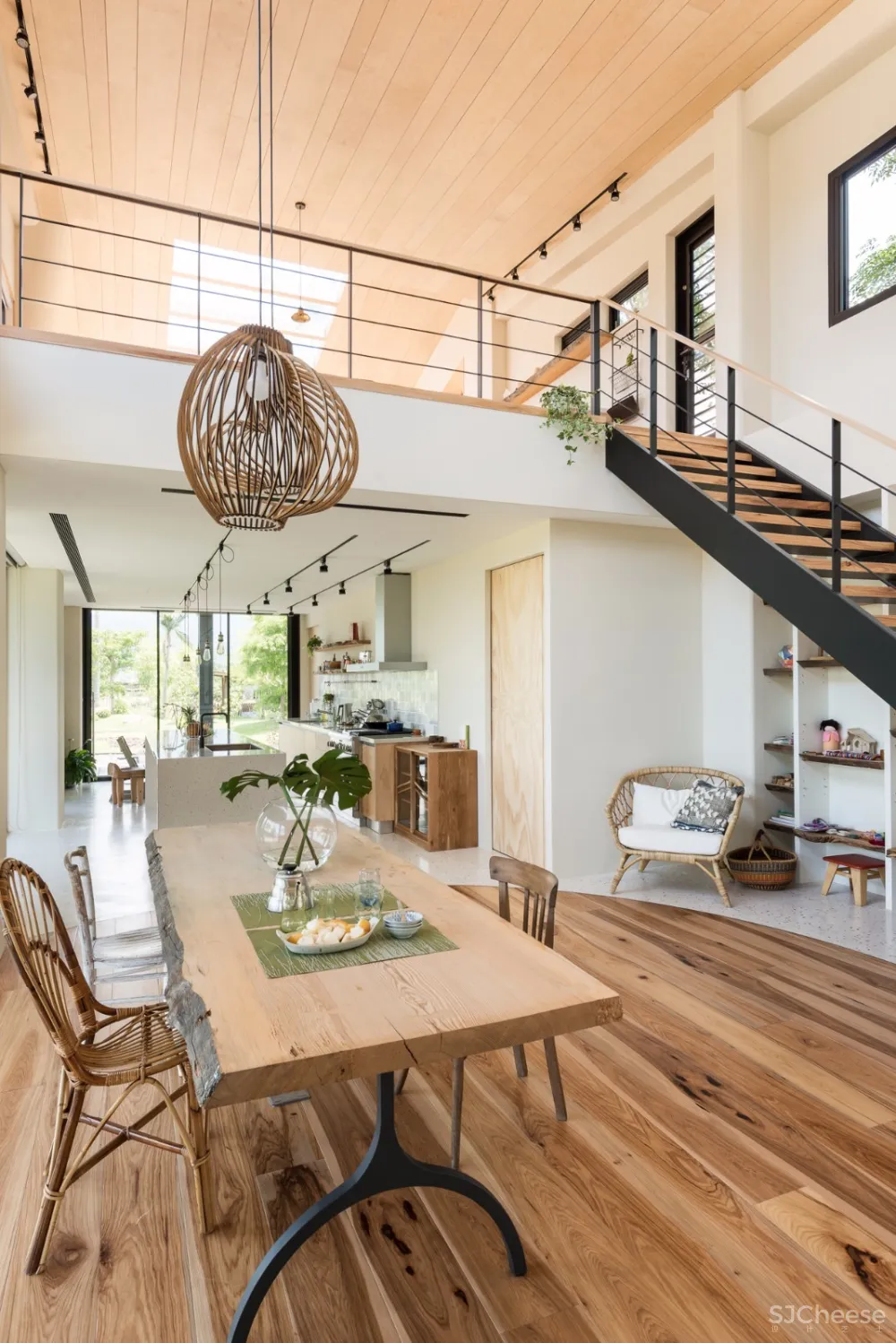 稻映·共生——木质简约风别墅 | C.H.I Design Studio 首