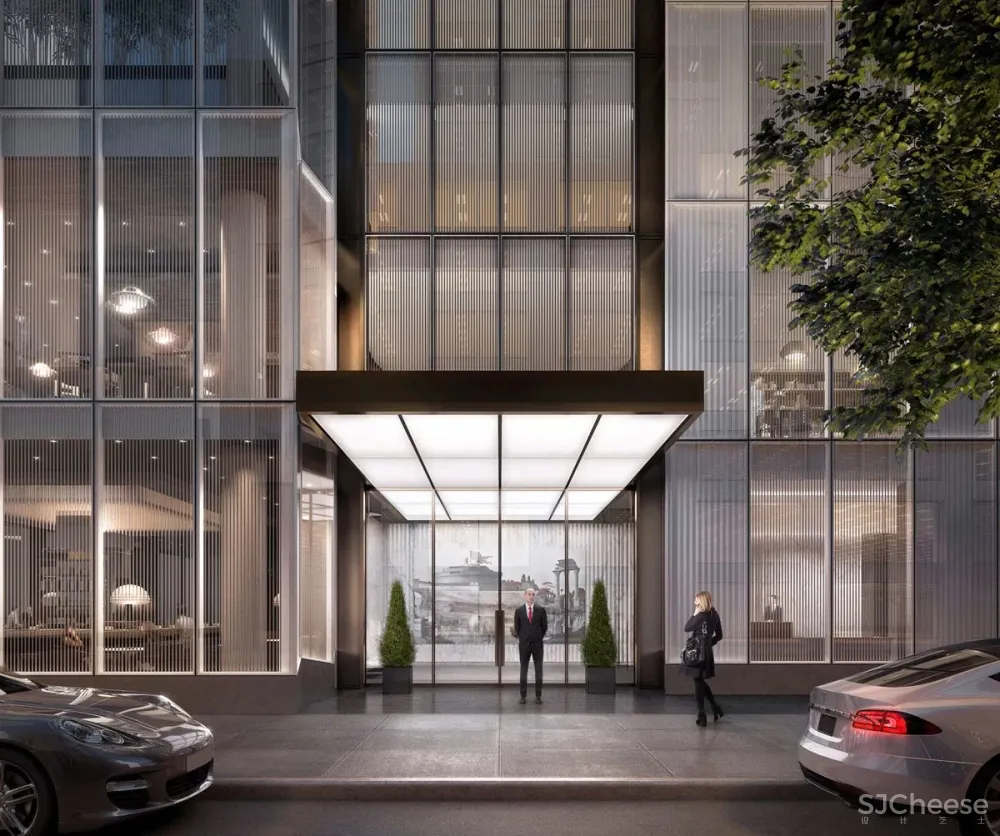 诺曼·福斯特设计最苗条的公寓楼, 样板房走起了简约奢华风!