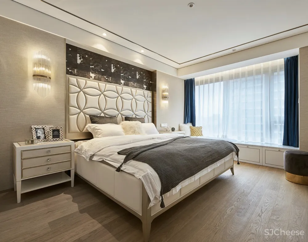 【力设计新作】轻奢美式平层家装设计方案