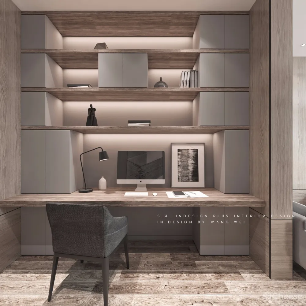 “木衫”西安260m²大平层室内空间设计 | S.H.INDESIGN PlUS