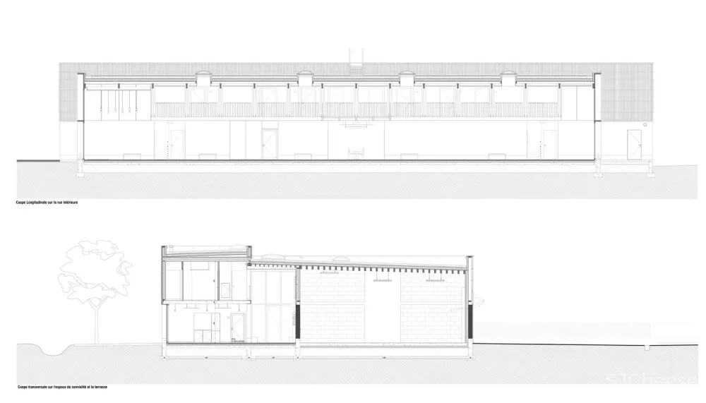 Le Cap 商务孵化基地/ Reach &Scharff Architectes+ Hors les MursArchitecture