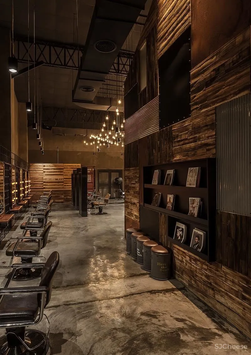 363㎡混搭风美发沙龙 | 汉玥设计 首