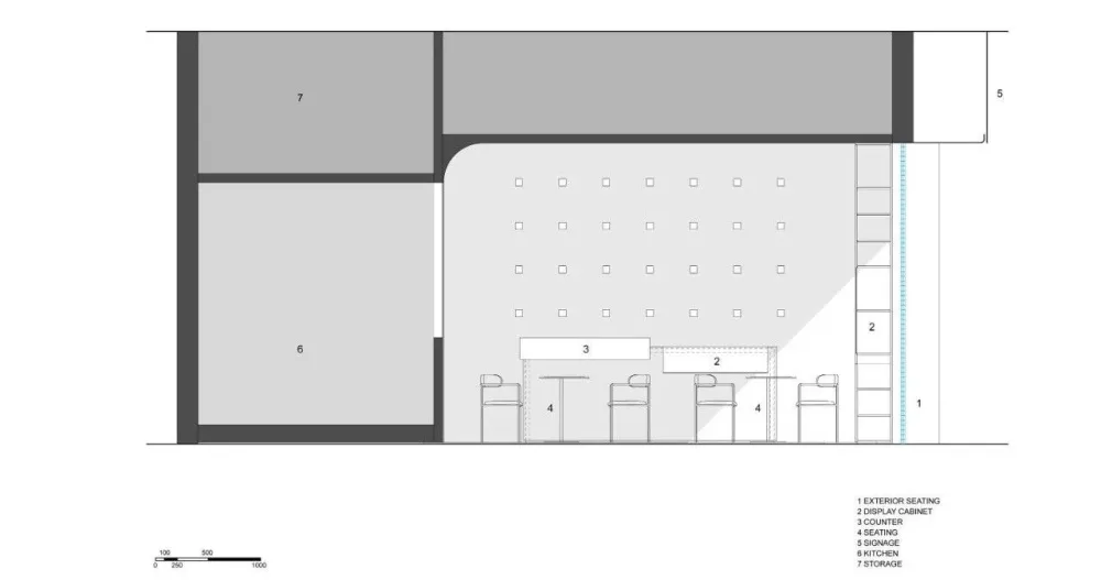 新作 | 有坪一尺:N² 法式甜品 / YPYC architects