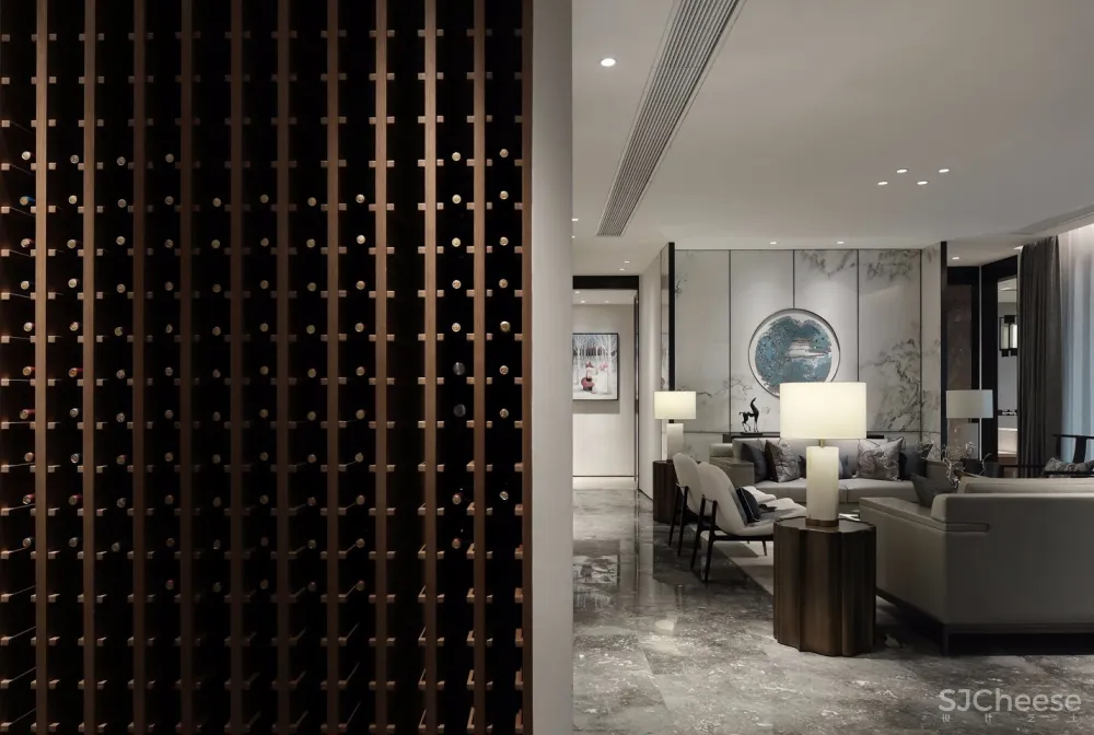 浮生半日悠然,重庆537㎡禅意别墅样板间 | 朗联新作