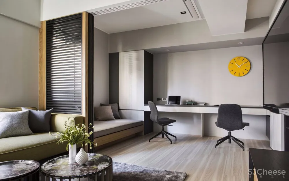 63㎡现代风格住宅 | 北境设计 首