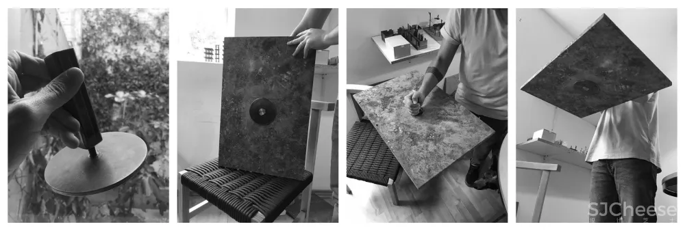 火山岩石板屋顶平台 / PALMA