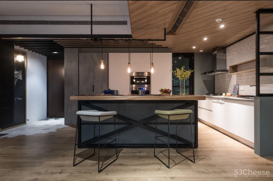 美式工业风住宅 | 羽筑设计