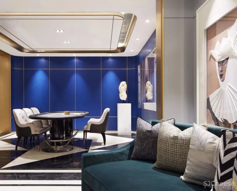 ArtDeco精致奢华,佛山600㎡双联别墅 | SNP力作