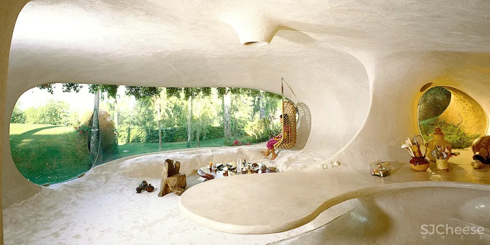 Javier Senosiain | 霍比特人的现实洞穴居所 首