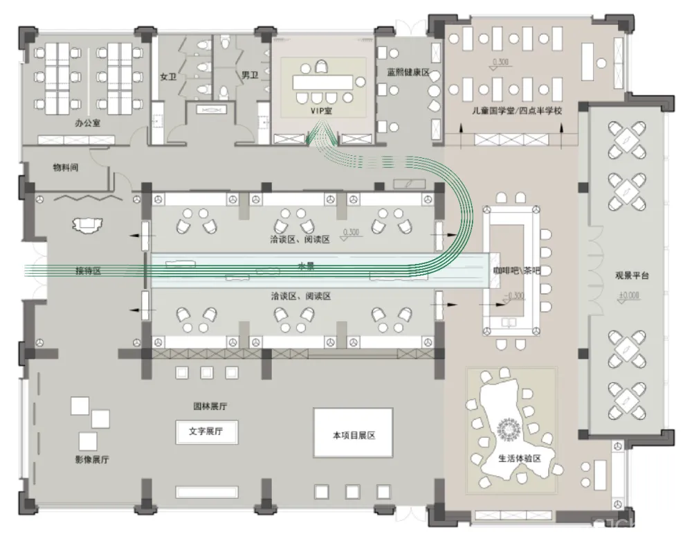 湖畔诵书音,方圆境中人——蓝城仪征桃李春风生活体验馆 首