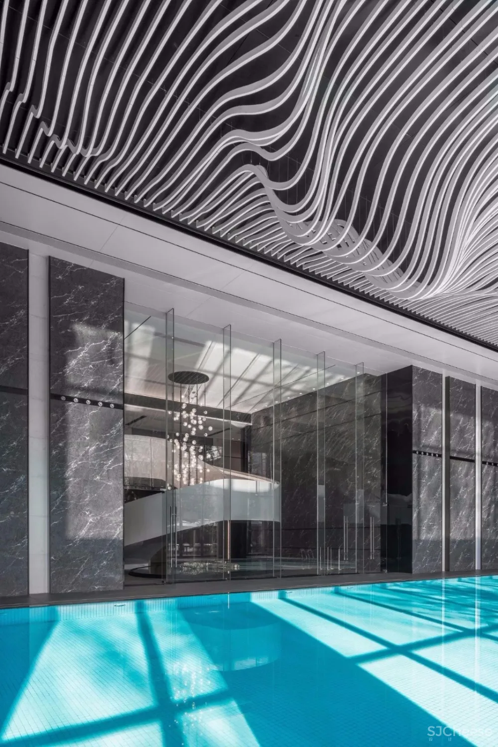 【李益中空间设计】3406平方米西安万科·翡翠国宾销售中心 | 简约、精致、奢华,诠释当代高尚生活品质 首