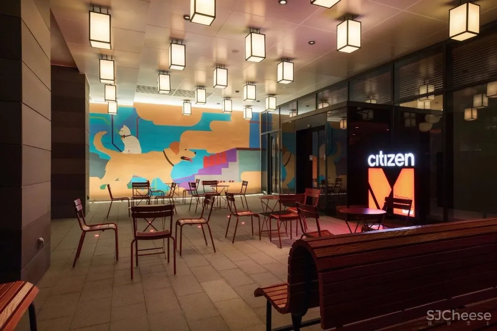 新作 | 全球最潮设计酒店Citizen M 来了,满满的艺术感,惊艳上海 首