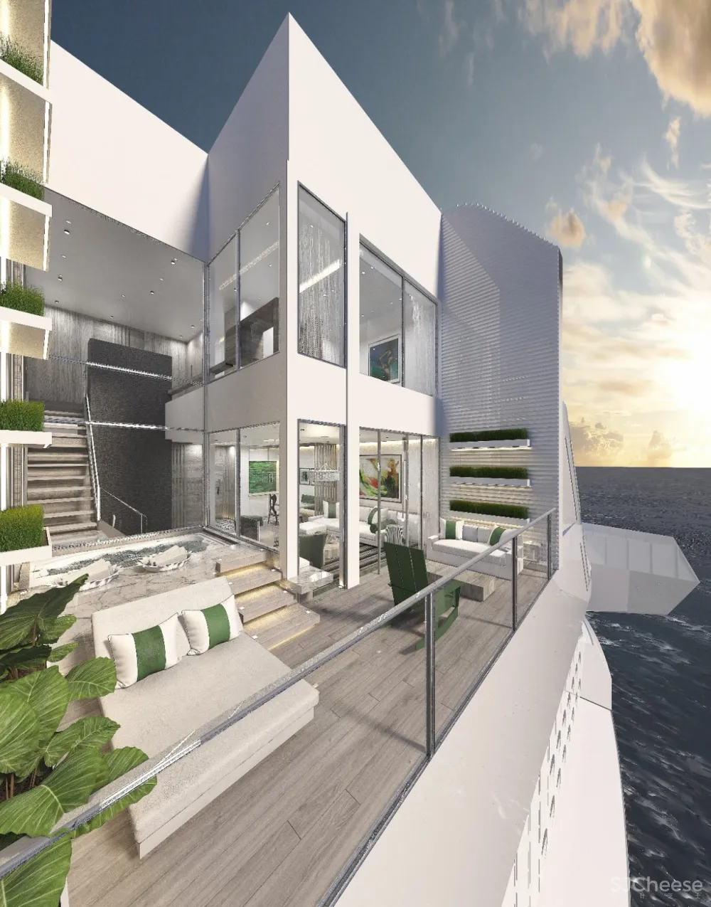 Kelly Hoppen&Jouin Manku&Tom Wright | Celebrity Edge，邮轮设计的革命