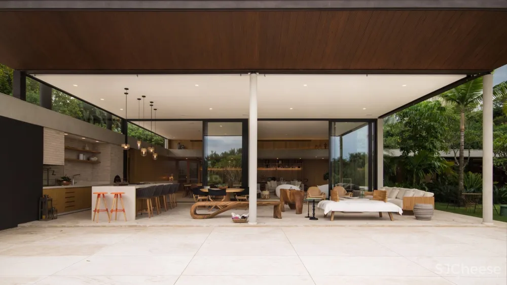 拥有六间套房的巴西自然别墅 | CCB Paineiras