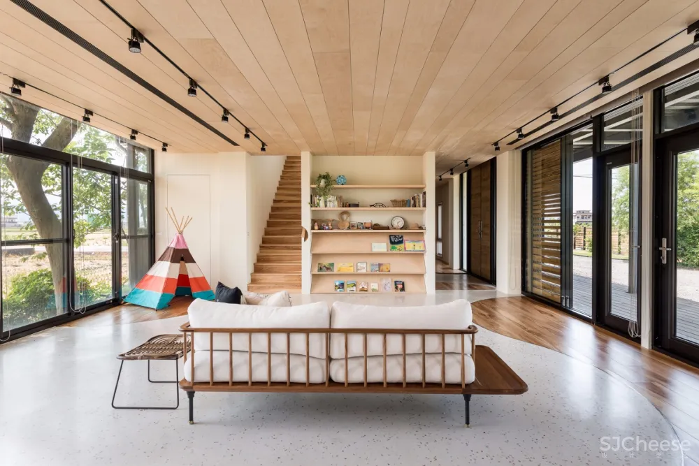 稻映·共生——木质简约风别墅 | C.H.I Design Studio 首