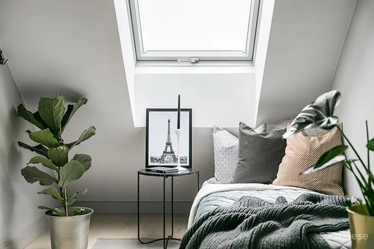 将空间打开,让阁楼成为舒适的单身小宅