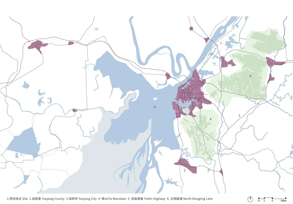 岳阳县三中学风雨操场兼报告厅,湖南 / 素朴建筑工作室