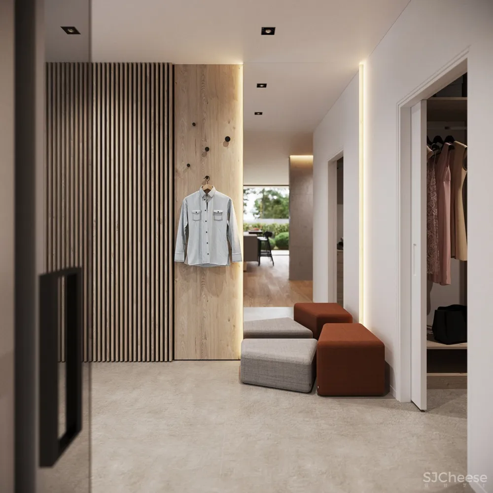 极简主义之家,每一寸都是简单的杰作 | Johny Mrazko