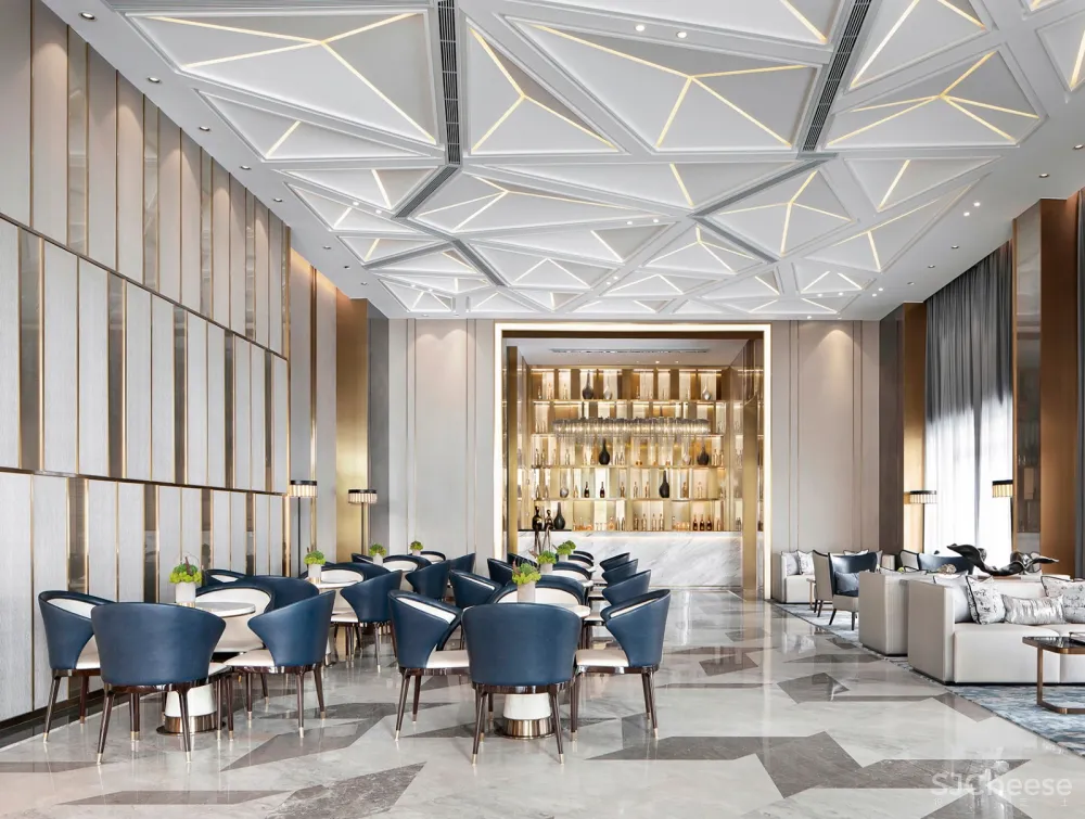 中海世纪荟售楼处，NEW ART DECO的诗意景观 | 本则设计