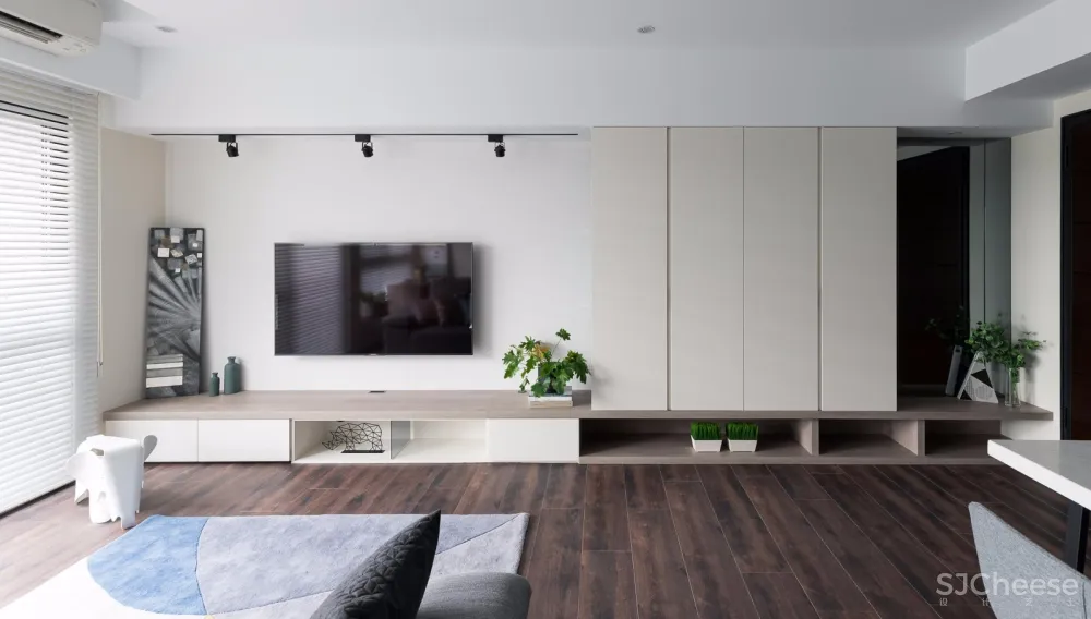 109㎡现代都会宅 | 橙果创意国际设计