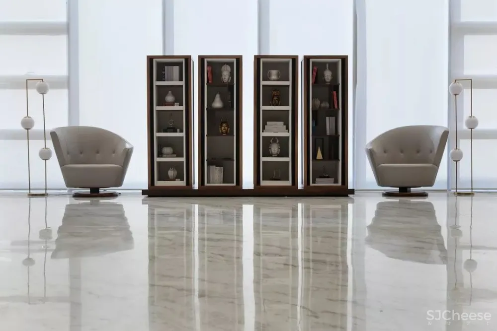 济南“首善之区”，最具人文艺术的售楼处设计 | 标谱室内设计