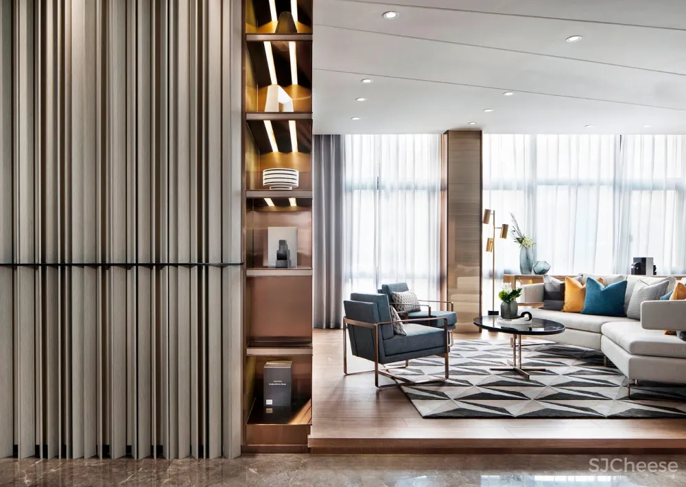 中海世纪荟售楼处，NEW ART DECO的诗意景观 | 本则设计