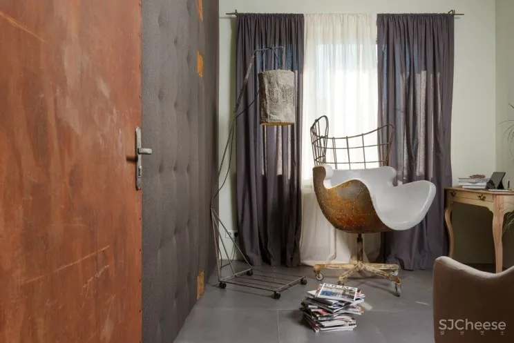 乌克兰101㎡工业风住宅 | Keivani Architects