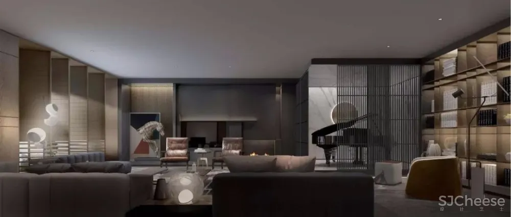 北京300m²顶级轻奢大平层 | 北京恒田建筑设计