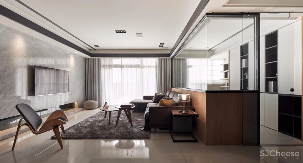 台湾木质极简风格住宅 | 沐澄设计