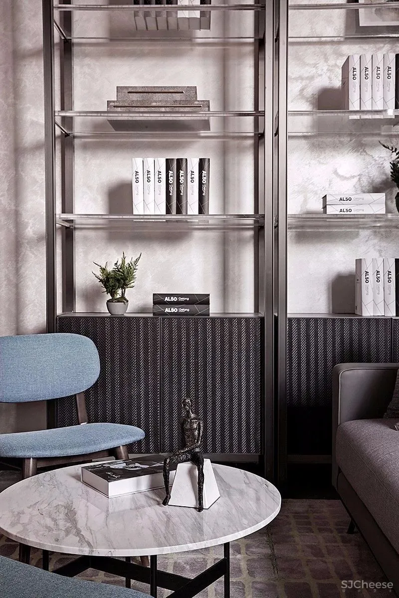 高颜值艺术空间丨用灰色调演绎高级感