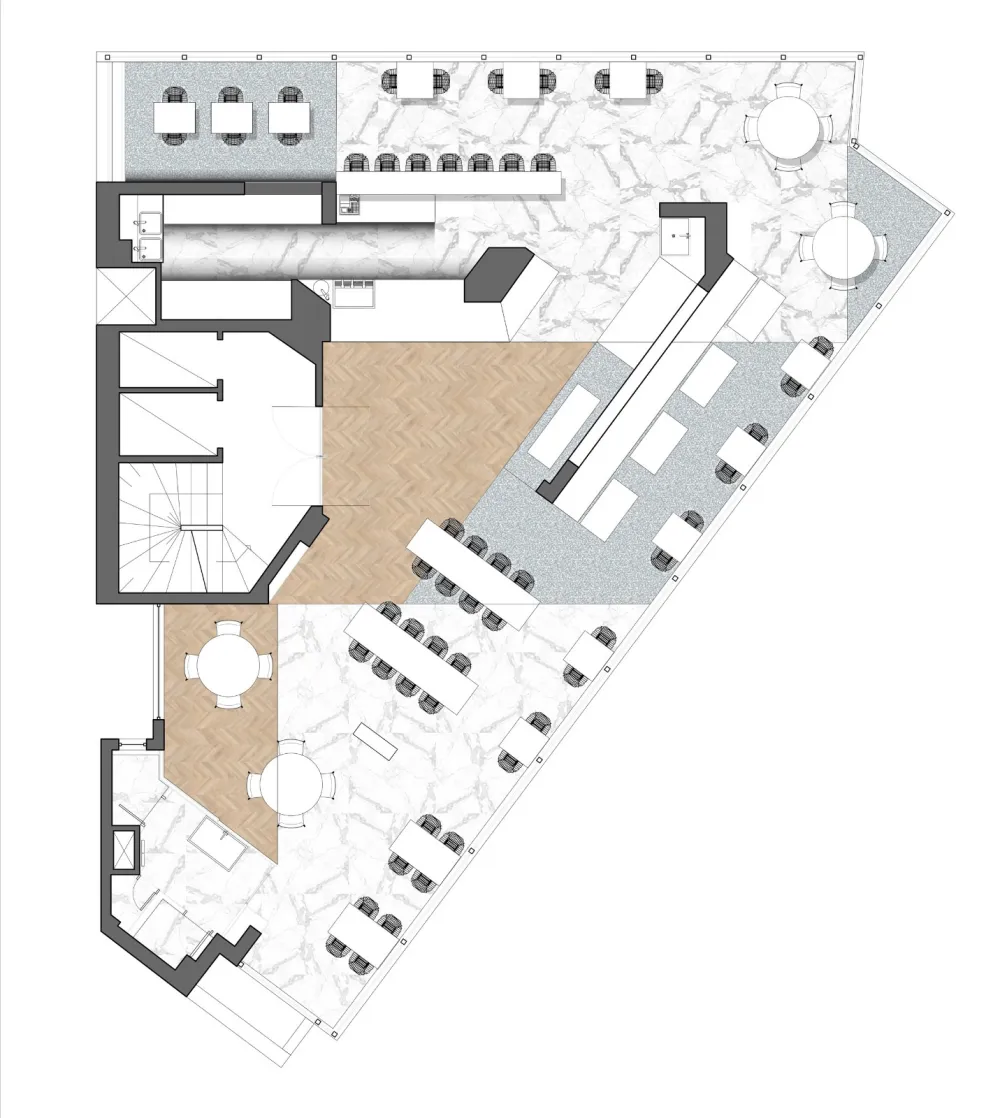 首发 | Fluo新作 雅典Evripidis酒店 屋顶酒吧&早餐室