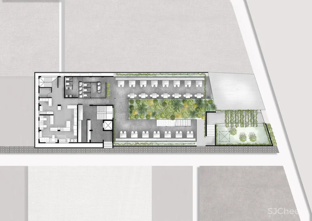 Sunrise花园餐厅,印度 / M9 Design Studio 首